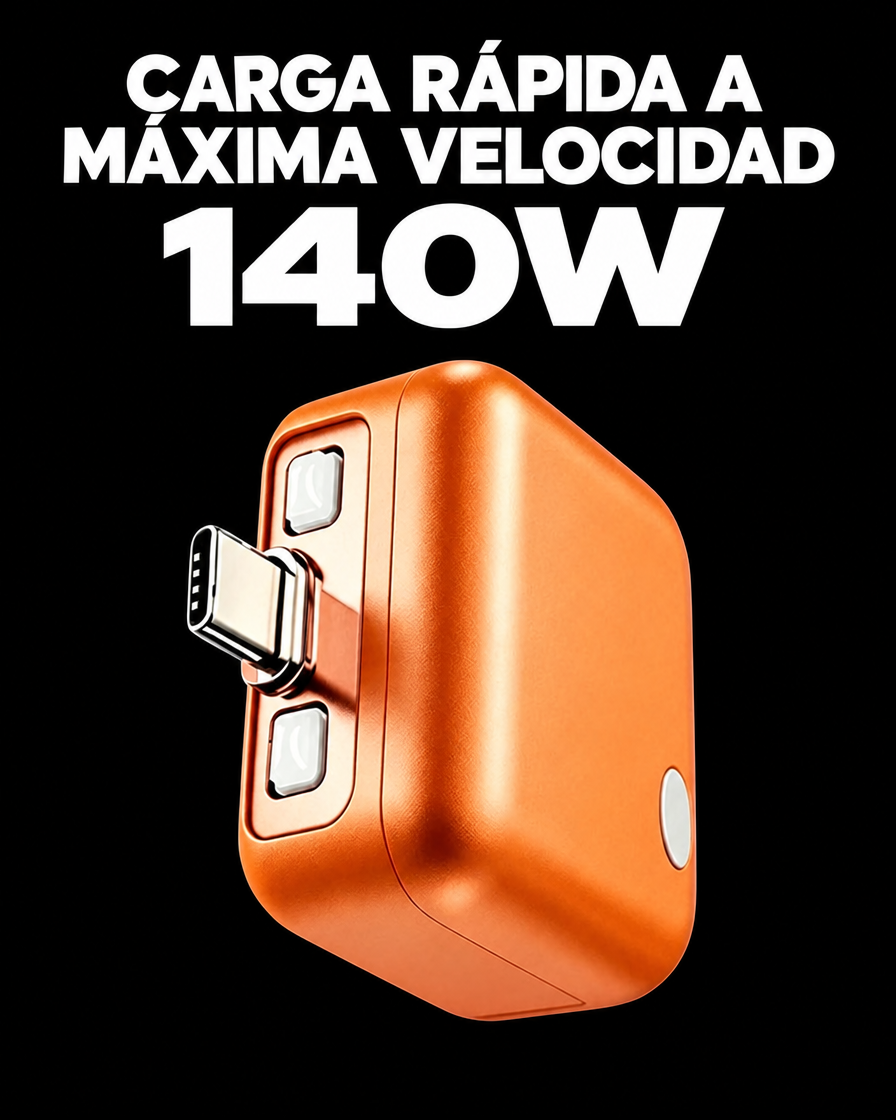 Carga rápida a máxima velocidad 140W
